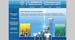 Desktop Screenshot of fewernecke.de